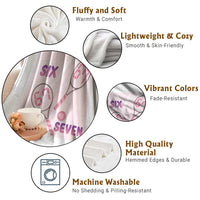Funny Six Seven Tennis Meme Throw Blanket Valentine For Women - Wonder Print Shop