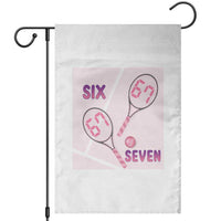Funny Six Seven Tennis Meme Garden Flag Valentine For Women - Wonder Print Shop
