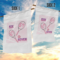 Funny Six Seven Tennis Meme Garden Flag Valentine For Women - Wonder Print Shop