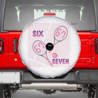 Funny Six Seven Tennis Meme Spare Tire Cover Valentine For Women - Wonder Print Shop