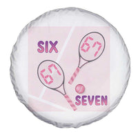 Funny Six Seven Tennis Meme Spare Tire Cover Valentine For Women - Wonder Print Shop