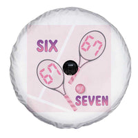Funny Six Seven Tennis Meme Spare Tire Cover Valentine For Women - Wonder Print Shop
