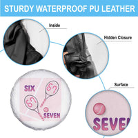 Funny Six Seven Tennis Meme Spare Tire Cover Valentine For Women - Wonder Print Shop