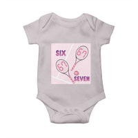 Funny Six Seven Tennis Meme Baby Onesie Valentine For Women - Wonder Print Shop