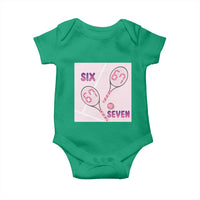 Funny Six Seven Tennis Meme Baby Onesie Valentine For Women - Wonder Print Shop