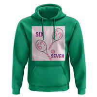 Funny Six Seven Tennis Meme Hoodie Valentine For Women - Wonder Print Shop