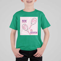 Funny Six Seven Tennis Meme T Shirt For Kid Valentine For Women - Wonder Print Shop