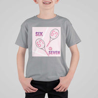 Funny Six Seven Tennis Meme T Shirt For Kid Valentine For Women - Wonder Print Shop
