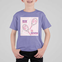 Funny Six Seven Tennis Meme T Shirt For Kid Valentine For Women - Wonder Print Shop