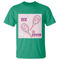 Funny Six Seven Tennis Meme T Shirt Valentine For Women - Wonder Print Shop