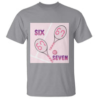 Funny Six Seven Tennis Meme T Shirt Valentine For Women - Wonder Print Shop
