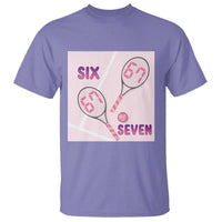 Funny Six Seven Tennis Meme T Shirt Valentine For Women - Wonder Print Shop