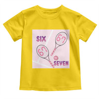 Funny Six Seven Tennis Meme Toddler T Shirt Valentine For Women - Wonder Print Shop