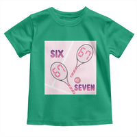 Funny Six Seven Tennis Meme Toddler T Shirt Valentine For Women - Wonder Print Shop