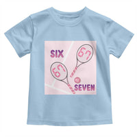 Funny Six Seven Tennis Meme Toddler T Shirt Valentine For Women - Wonder Print Shop