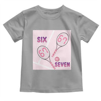 Funny Six Seven Tennis Meme Toddler T Shirt Valentine For Women - Wonder Print Shop
