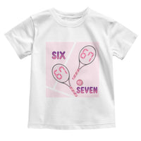 Funny Six Seven Tennis Meme Toddler T Shirt Valentine For Women - Wonder Print Shop