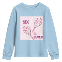 Funny Six Seven Tennis Meme Youth Sweatshirt Valentine For Women - Wonder Print Shop