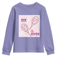 Funny Six Seven Tennis Meme Youth Sweatshirt Valentine For Women - Wonder Print Shop