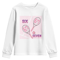 Funny Six Seven Tennis Meme Youth Sweatshirt Valentine For Women - Wonder Print Shop