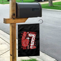 Six Seven Tennis Meme Garden Flag Funny Gen Alpha Valentine - Wonder Print Shop