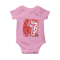 Six Seven Tennis Meme Baby Onesie Funny Gen Alpha Valentine - Wonder Print Shop