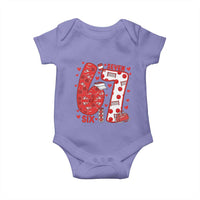 Six Seven Tennis Meme Baby Onesie Funny Gen Alpha Valentine - Wonder Print Shop