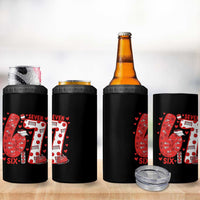 Six Seven Tennis Meme 4 in 1 Can Cooler Tumbler Funny Gen Alpha Valentine - Wonder Print Shop