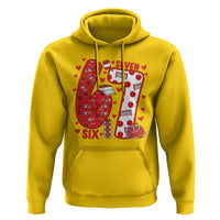 Six Seven Tennis Meme Hoodie Funny Gen Alpha Valentine - Wonder Print Shop