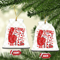 Six Seven Tennis Meme Ceramic Ornament Funny Gen Alpha Valentine - Wonder Print Shop