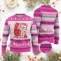 Six Seven Tennis Meme Ugly Christmas Sweater Funny Gen Alpha Valentine - Wonder Print Shop