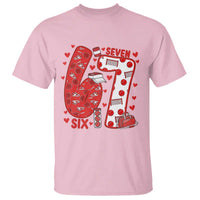 Six Seven Tennis Meme T Shirt Funny Gen Alpha Valentine - Wonder Print Shop