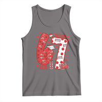 Six Seven Tennis Meme Tank Top Funny Gen Alpha Valentine - Wonder Print Shop