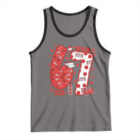 Six Seven Tennis Meme Tank Top Funny Gen Alpha Valentine - Wonder Print Shop