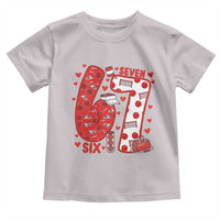 Six Seven Tennis Meme Toddler T Shirt Funny Gen Alpha Valentine - Wonder Print Shop