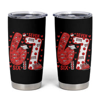 Six Seven Tennis Meme Tumbler Cup Funny Gen Alpha Valentine - Wonder Print Shop