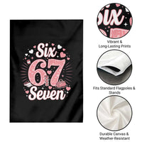 Funny Six Seven Tennis Meme Garden Flag Gen Z Valentine - Wonder Print Shop