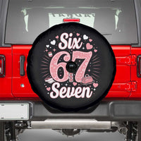 Funny Six Seven Tennis Meme Spare Tire Cover Gen Z Valentine - Wonder Print Shop