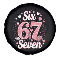 Funny Six Seven Tennis Meme Spare Tire Cover Gen Z Valentine - Wonder Print Shop