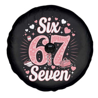 Funny Six Seven Tennis Meme Spare Tire Cover Gen Z Valentine - Wonder Print Shop