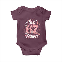 Funny Six Seven Tennis Meme Baby Onesie Gen Z Valentine - Wonder Print Shop