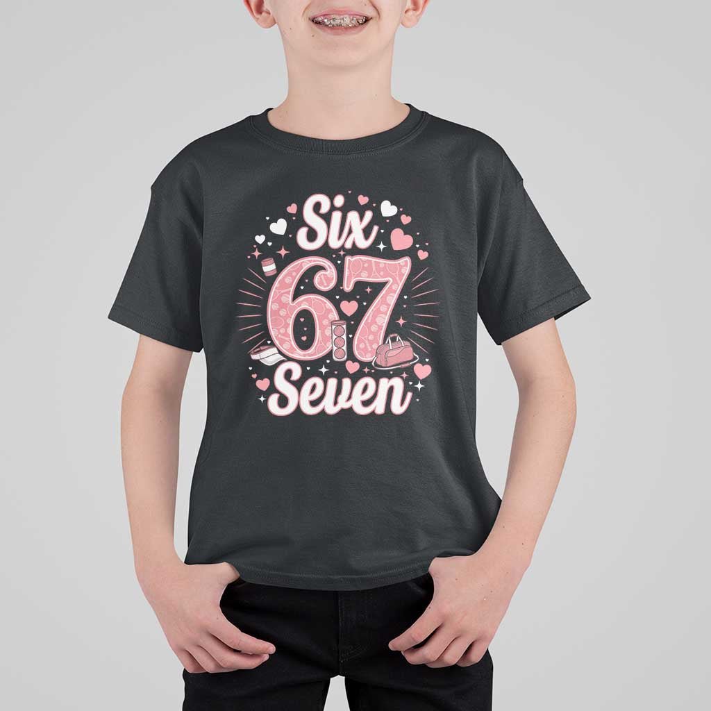 Funny Six Seven Tennis Meme T Shirt For Kid Gen Z Valentine - Wonder Print Shop