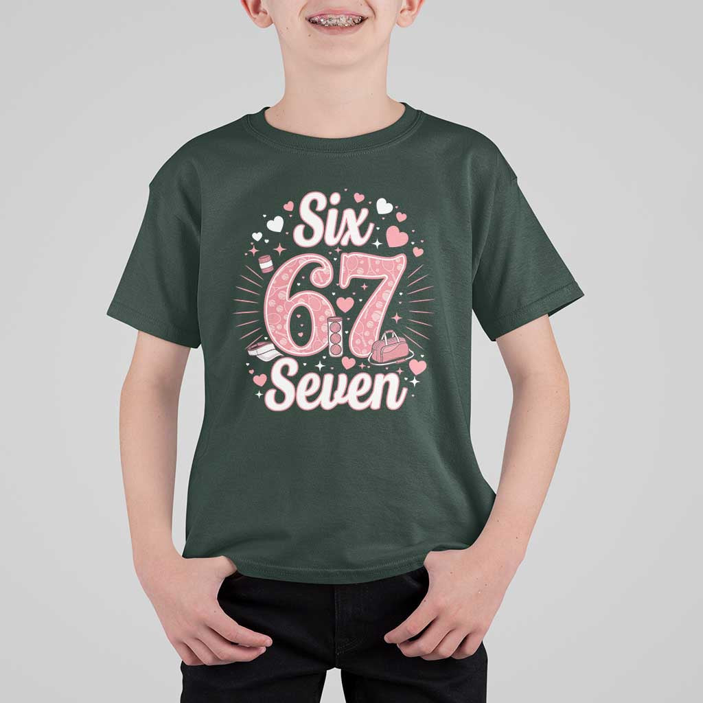 Funny Six Seven Tennis Meme T Shirt For Kid Gen Z Valentine - Wonder Print Shop