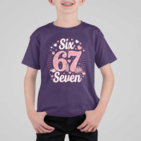 Funny Six Seven Tennis Meme T Shirt For Kid Gen Z Valentine - Wonder Print Shop