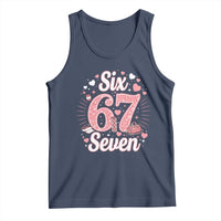 Funny Six Seven Tennis Meme Tank Top Gen Z Valentine - Wonder Print Shop
