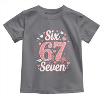 Funny Six Seven Tennis Meme Toddler T Shirt Gen Z Valentine - Wonder Print Shop