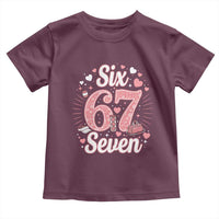 Funny Six Seven Tennis Meme Toddler T Shirt Gen Z Valentine - Wonder Print Shop
