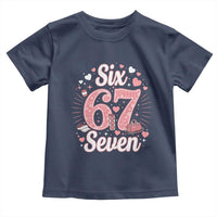 Funny Six Seven Tennis Meme Toddler T Shirt Gen Z Valentine - Wonder Print Shop