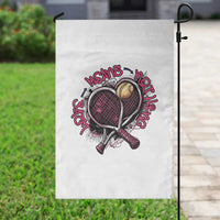 Love Means Nothing Garden Flag Tennis Lovers - Wonder Print Shop