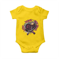 Love Means Nothing Baby Onesie Tennis Lovers - Wonder Print Shop